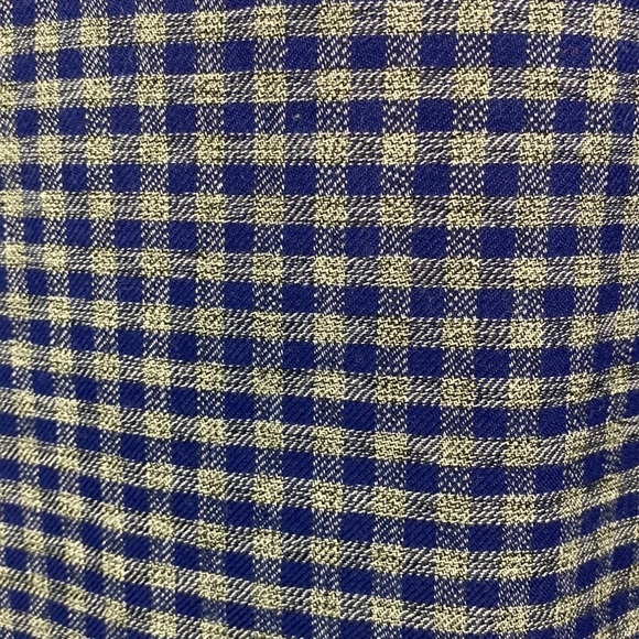 Men’s Joseph Abboud 💯 Cotton Non-Iron Blue & Gray Buttoned Down Shirt- Sz XL - Picture 12 of 12